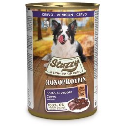 STUZZY dla psów Monoprotein Dziczyzna 400g STUZZY