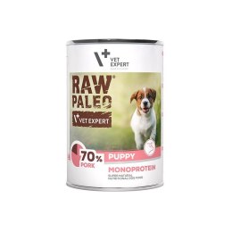 VetExpert Raw Paleo Wieprzowina Puppy Can 400g VetExpert