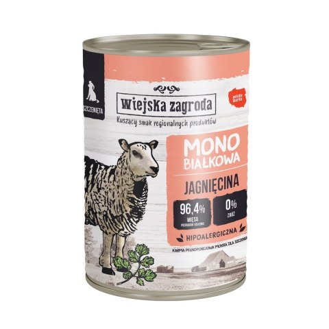 Wiejska Zagroda - Jagnięcina - Szczeniak-400 Wiejska zagroda