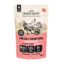 Wiejska Zagroda Karma mokra dla kota Kurczak z krewetkami i walerianą (dorosły) 100g (12 szt/op) Wiejska zagroda