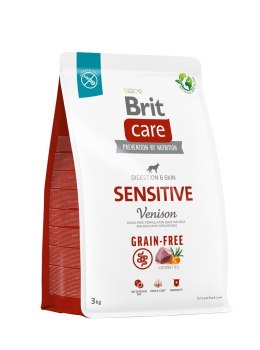 Brit Care Grain-Free Sensitive Venison - sucha karma dla psa - 3 kg Brit