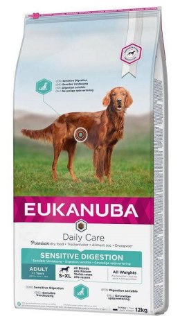 EUKANUBA Daily Care Adult Sensitive Digestion - sucha karma dla psa - 12 kg EUKANUBA
