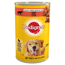PEDIGREE Adult Wołowina w galaretce - mokra karma dla psa - puszka - 1200 g Pedigree