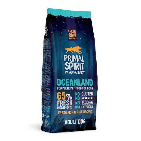 PRIMAL SPIRIT Sucha MIĘKKA karma OCEANLAND - ryba dla psów z alergią -12 kg PRIMAL SPIRIT