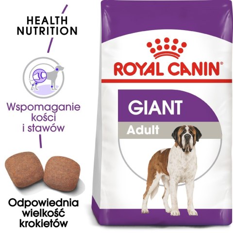 ROYAL CANIN SHN Giant Adult - sucha karma dla psa dorosłego - 15 kg Royal Canin