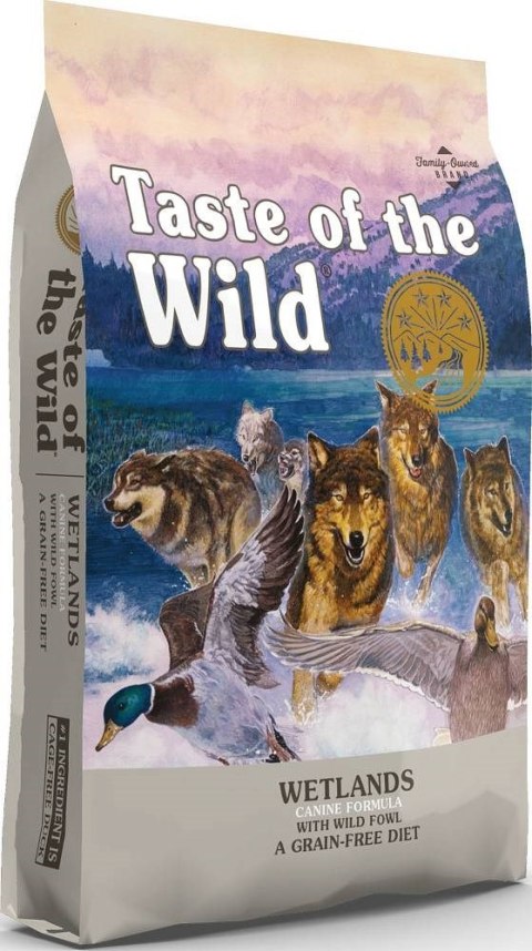 TASTE OF THE WILD Wetlands Canine Formula - sucha karma dla psa - 12,2 kg Taste of the Wild