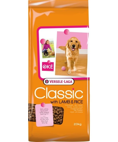 VERSELE-LAGA Classic Lamb & Rice - sucha karma dla psa - 20 kg VERSELE-LAGA