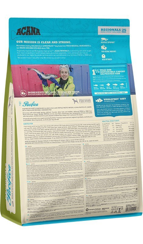 ACANA Highest Protein Pacifica Dog - sucha karma dla psa - 2 kg ACANA