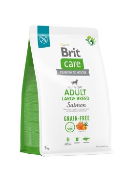 BRIT Care Grain-Free Adult Salmon Large Breed - sucha karma dla psa - 3 kg Brit