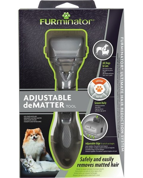 FURminator do usuwania kołtunów, regulowany FURminator