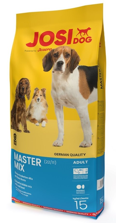 JOSERA JosiDog Master Mix - sucha karma dla psa - 15 kg JOSERA