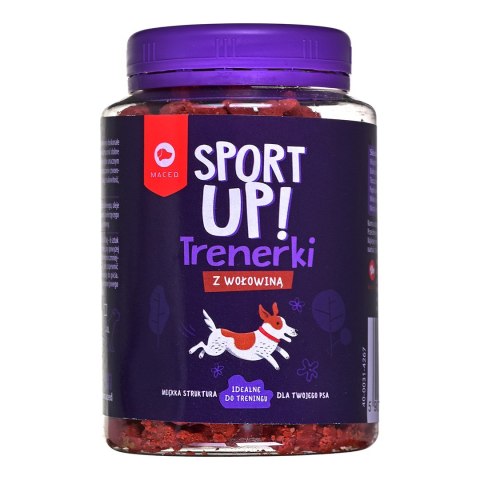 MACED Sport Up! Trenerki z wołowiną - przysmak dla psa - 300 g MACED