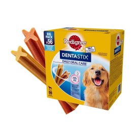 PEDIGREE Dentastix Maxi Big Pack 56 sztuk - przysmak dentystyczny dla psów ras dużych - 8x270 g Pedigree