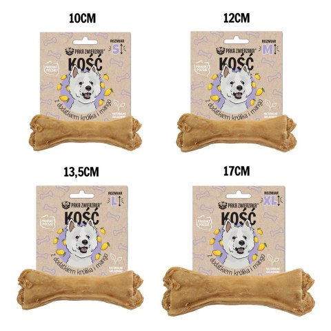 Paka Zwierzaka Kość z dodatkiem królika i mango M-12 cm 55g PAKA ZWIERZAKA