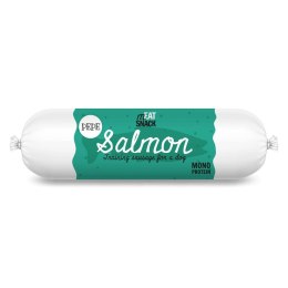 Paka Zwierzaka Pepe kiełbaski meat snack łosoś 200g PAKA ZWIERZAKA