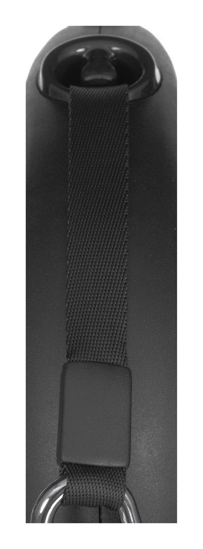 Smycz flexi automatyczna New Classic L taśma 8 m - dla psa do 50 kg, kolor czarny Flexi