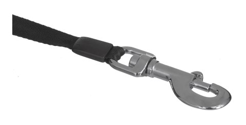 Smycz flexi automatyczna New Classic L taśma 8 m - dla psa do 50 kg, kolor czarny Flexi