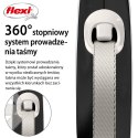 Smycz flexi automatyczna New Comfort L taśma 8 m - dla psa do 50 kg, kolor czarny Flexi