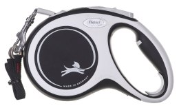 Smycz flexi automatyczna New Comfort M taśma 5 m - dla psa do 25 kg, kolor czarny Flexi