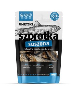 UNISZKI Szprotka suszona 40g UNISZKI