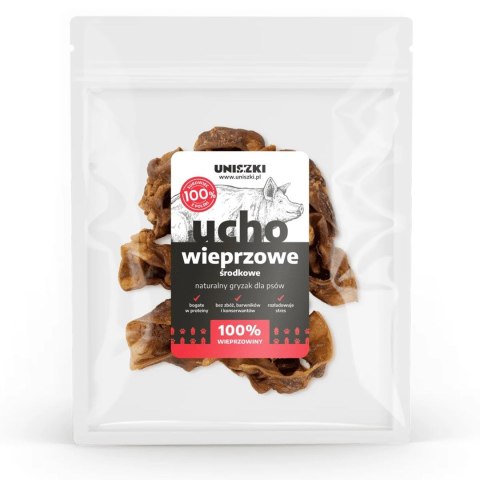 UNISZKI Ucho wieprzowe środkowe 200g UNISZKI