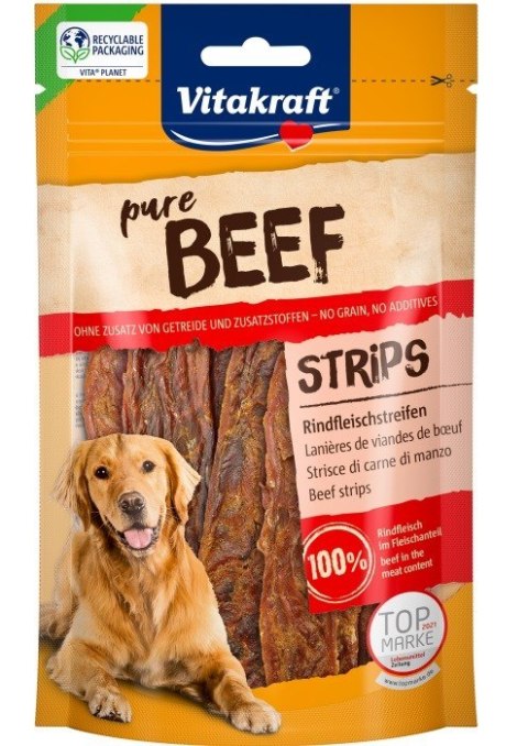 VITAKRAFT BEEF paski wołowina przysmak dla psa 80g Vitakraft
