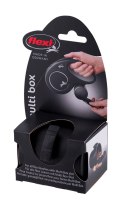 Pojemnik flexi Vario Multi Box - pojemnik na karmę lub woreczki, kolor czarny Flexi