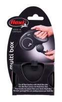 Pojemnik flexi Vario Multi Box - pojemnik na karmę lub woreczki, kolor czarny Flexi
