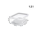 Rotho Multibag Cauma Style 25L trans/biały Rotho