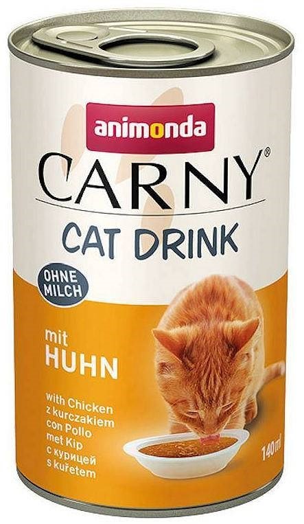 ANIMONDA Carny Cat Drink Napój z kurczakiem - przysmak dla kota - 140 ml Animonda