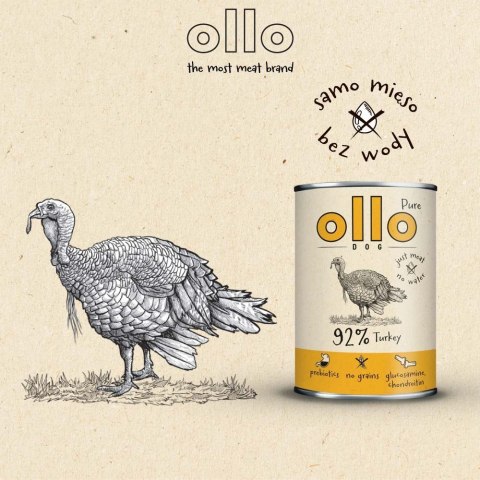 Ollo Pure Indyk 850g OLLO