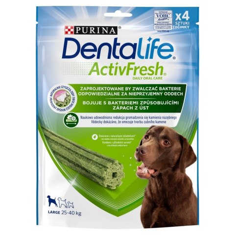 PURINA Dentalife Active Fresh Large - przekąska dentystyczna dla psa - 142 g PURINA NESTLE