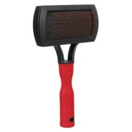 TRIXIE Szczotka plastikowa jednostronna do sierści dla psa i kota 17-10 cm TRIXIE