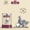 Ollo Pure Kaczka z Jabłkiem 400g OLLO