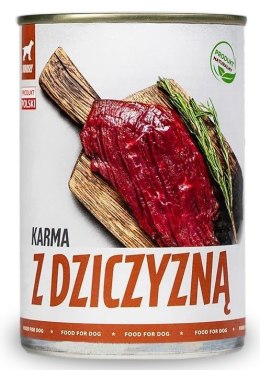 Tuf Tuf Puszka mielonka z dziczyzną 800g TufTuf