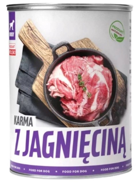 Tuf Tuf Puszka mielonka z jagnięciną 800g TufTuf