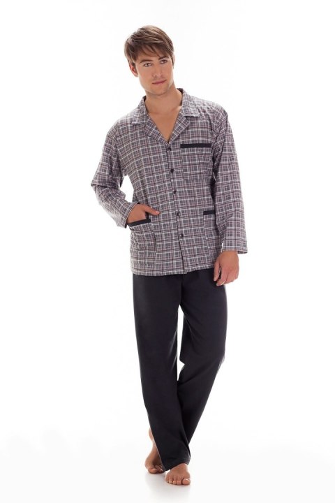 PIŻAMA MĘSKA 114 DR R.3XL-5XL PIŻAMA MĘSKA 114 DR R.3XL-5XL