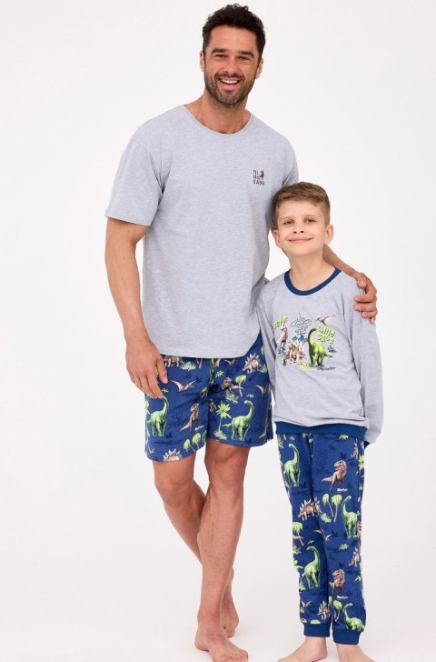 PIŻAMA MĘSKA 326/272 DINOSAUR 2 KR R.3XL-5XL PIŻAMA MĘSKA 326/272 DINOSAUR 2 KR R.3XL-5XL