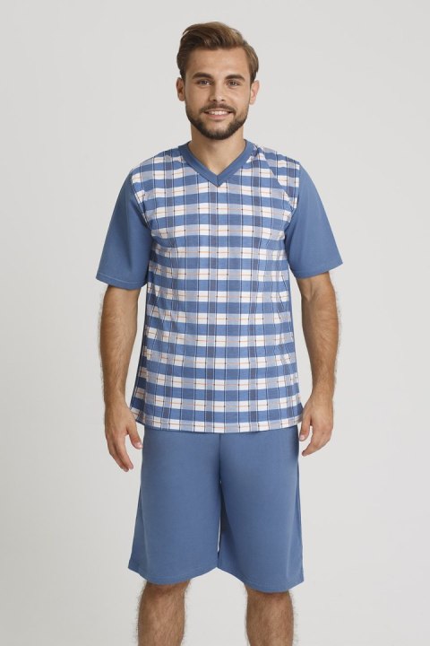 PIŻAMA MĘSKA KR R.M-XXL PIŻAMA MĘSKA KR R.M-XXL