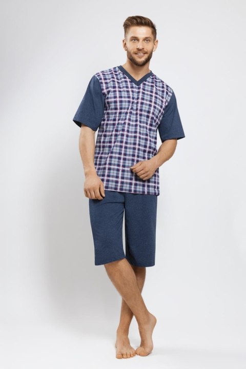 PIŻAMA MĘSKA KR R.M-XXL PIŻAMA MĘSKA KR R.M-XXL