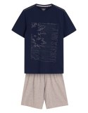 PIŻAMA MĘSKA SURF 42598 KR