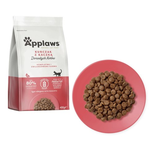 Applaws Cat Dry Chicken with Extra Duck 400g Applaws