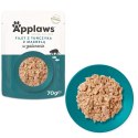 Applaws Cat Pouch Jelly Tuna Fillet w Mackerel 70g Applaws