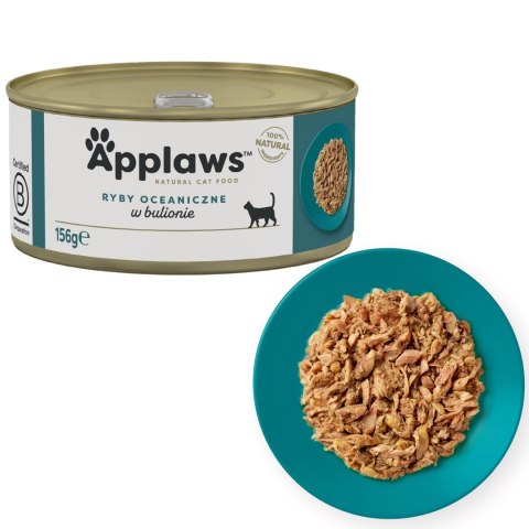 Applaws Cat Tin Ocean Fish 156g Applaws