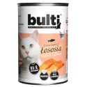 BULTI mielonka bogata w łososia dla kota 400g Bult
