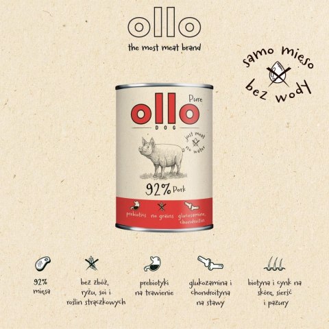 Ollo Pure Wieprzowina 850g OLLO