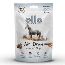 Ollo suszone paski przysmak z koniny dla psa 80g OLLO