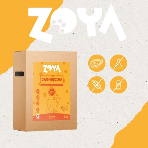 ZOYA COLDPRO Jagnięcina sucha karma dla psa 3kg ZOYA