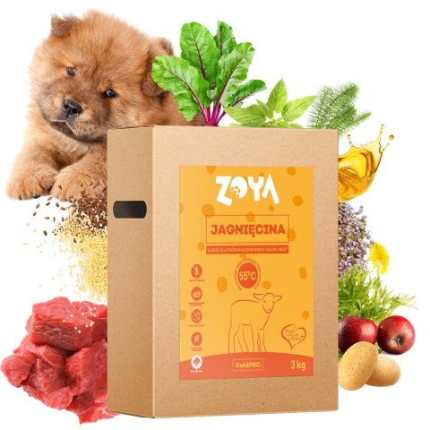 ZOYA COLDPRO Jagnięcina sucha karma dla psa 3kg ZOYA
