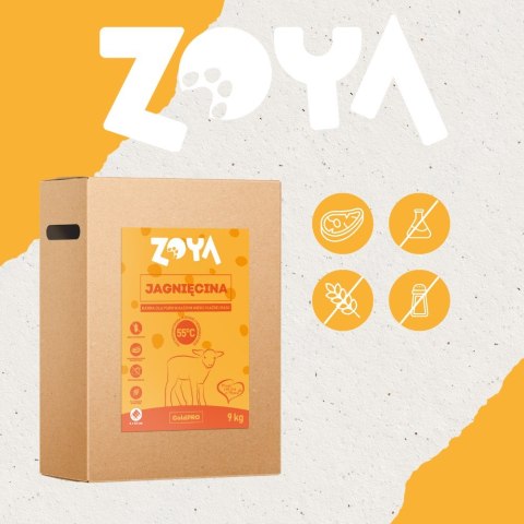 ZOYA COLDPRO Jagnięcina sucha karma dla psa 9kg ZOYA